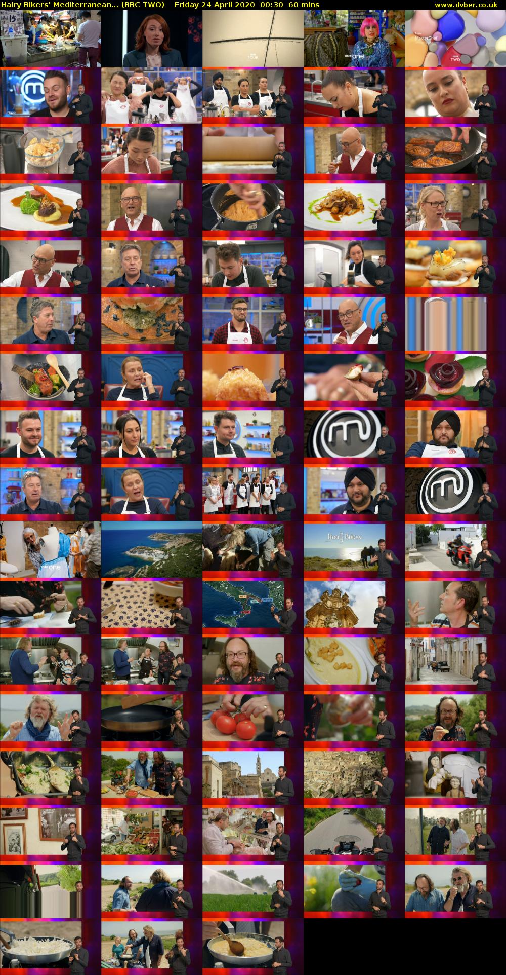 Hairy Bikers' Mediterranean... (BBC TWO) Friday 24 April 2020 00:30 - 01:30