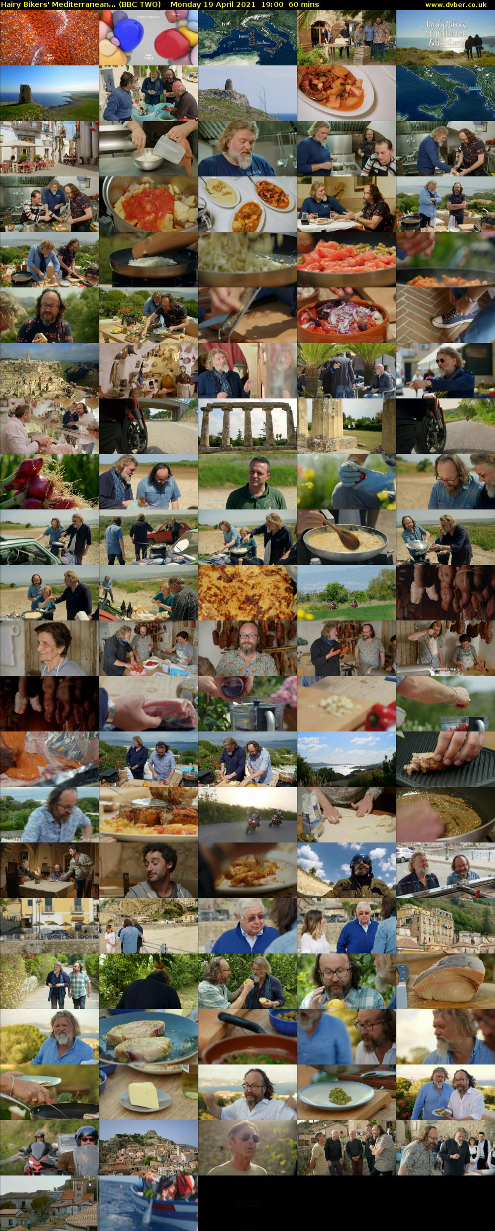 Hairy Bikers' Mediterranean... (BBC TWO) Monday 19 April 2021 19:00 - 20:00