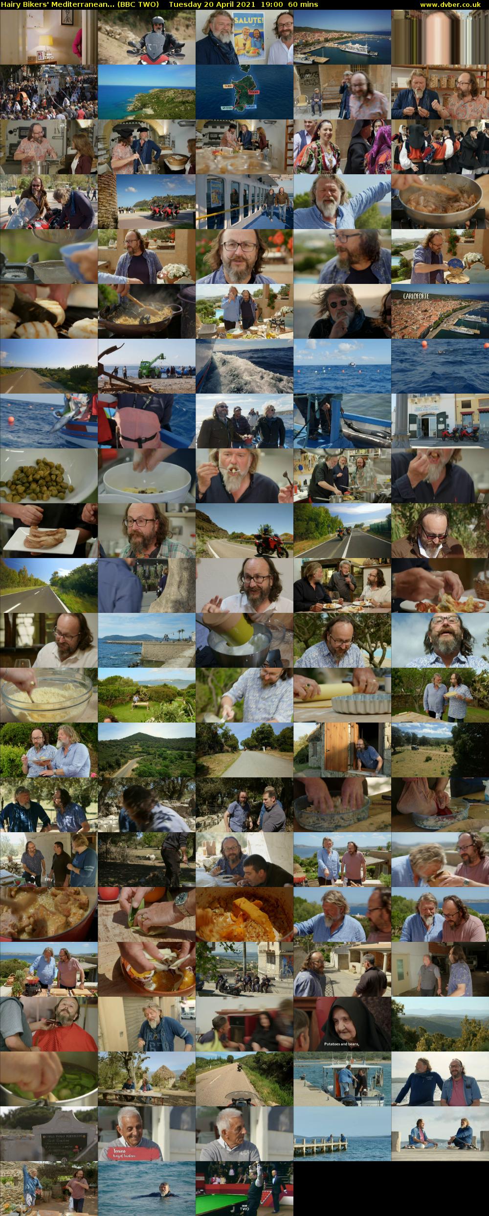 Hairy Bikers' Mediterranean... (BBC TWO) Tuesday 20 April 2021 19:00 - 20:00