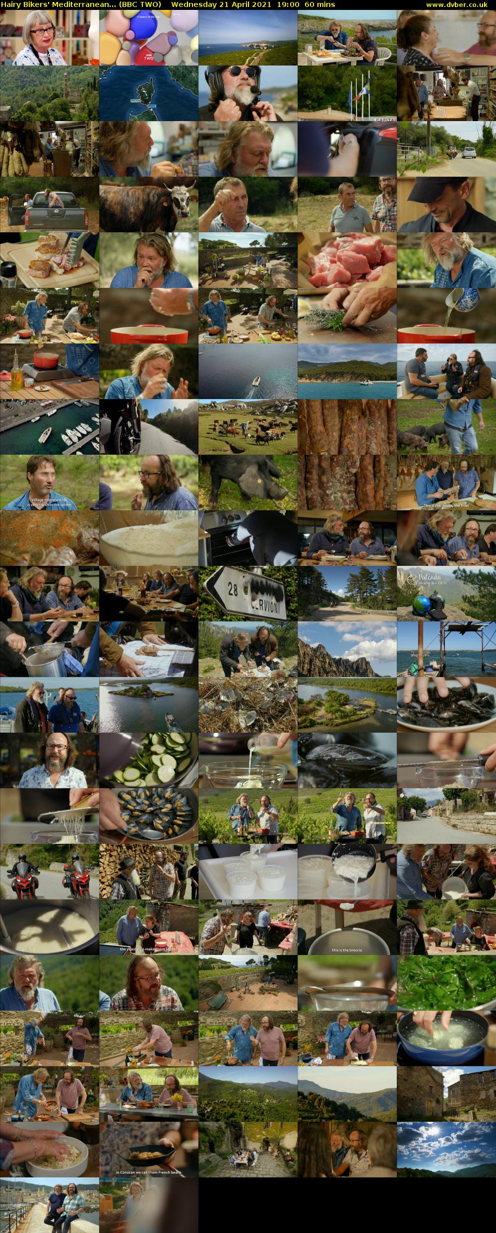 Hairy Bikers' Mediterranean... (BBC TWO) Wednesday 21 April 2021 19:00 - 20:00