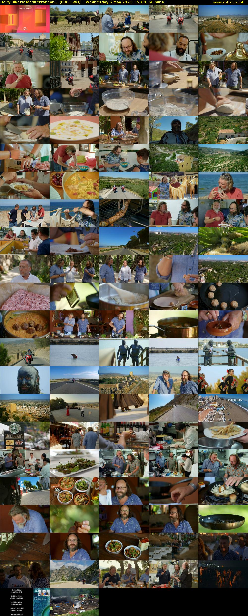 Hairy Bikers' Mediterranean... (BBC TWO) Wednesday 5 May 2021 19:00 - 20:00