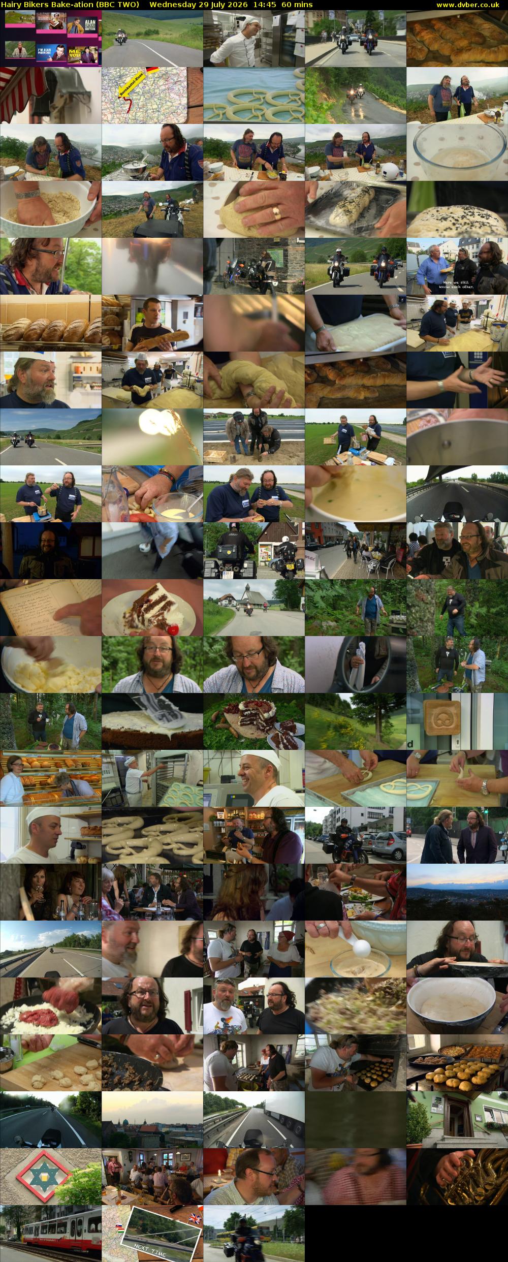 Hairy Bikers Bake-ation (BBC TWO) Wednesday 29 July 2026 14:45 - 15:45