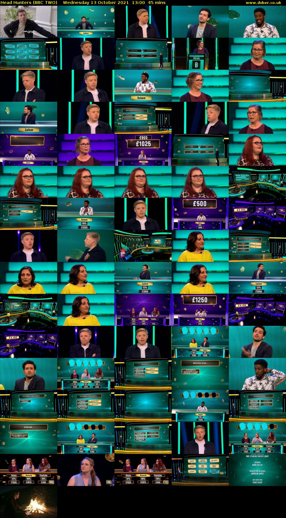 Head Hunters (BBC TWO) Wednesday 13 October 2021 13:00 - 13:45