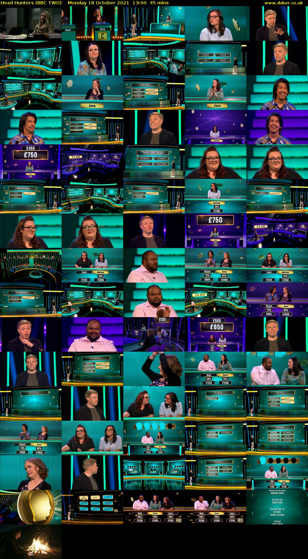 Head Hunters (BBC TWO) Monday 18 October 2021 13:00 - 13:45
