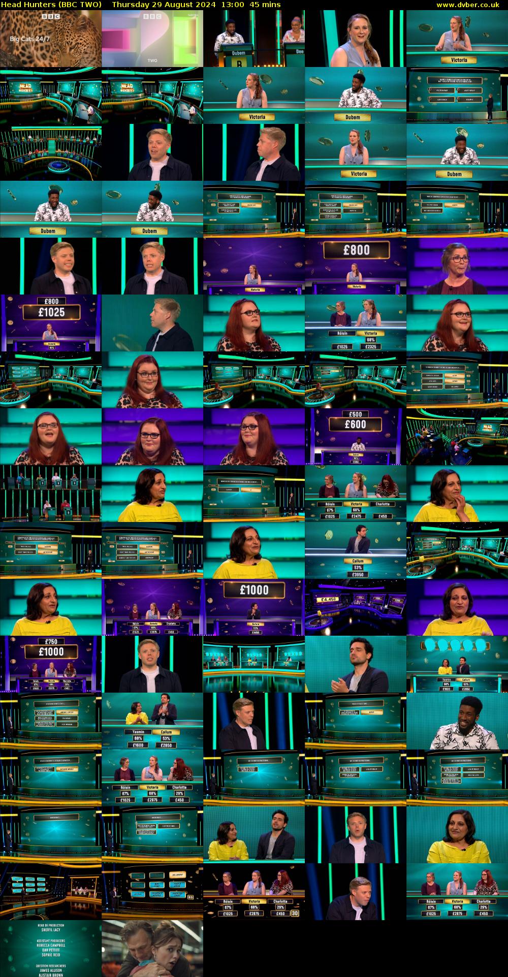 Head Hunters (BBC TWO) Thursday 29 August 2024 13:00 - 13:45