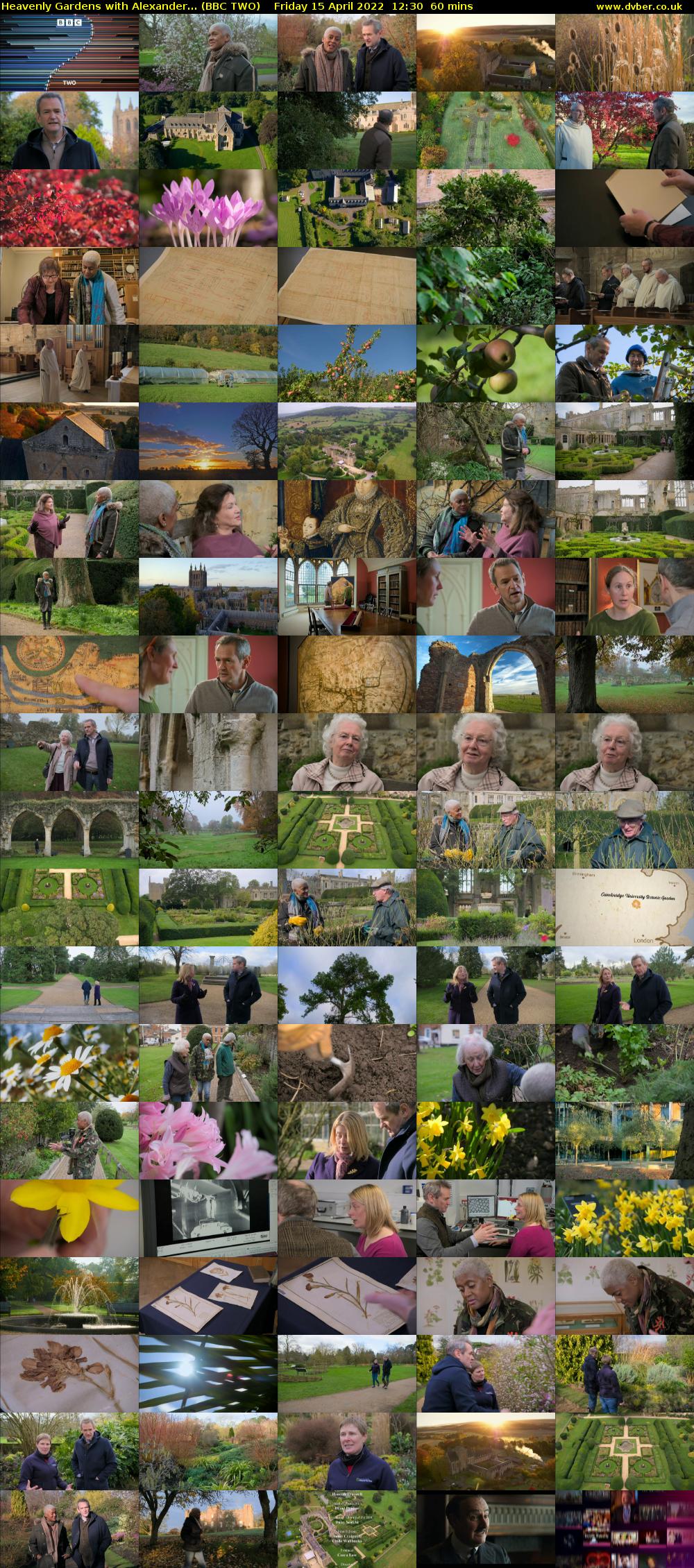 Heavenly Gardens with Alexander... (BBC TWO) Friday 15 April 2022 12:30 - 13:30