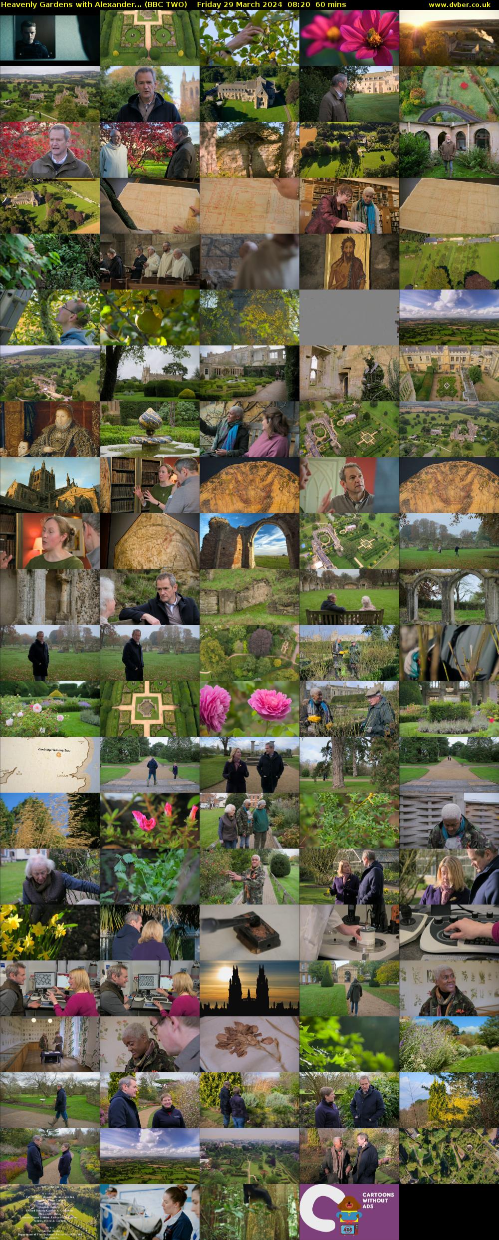 Heavenly Gardens with Alexander... (BBC TWO) Friday 29 March 2024 08:20 - 09:20