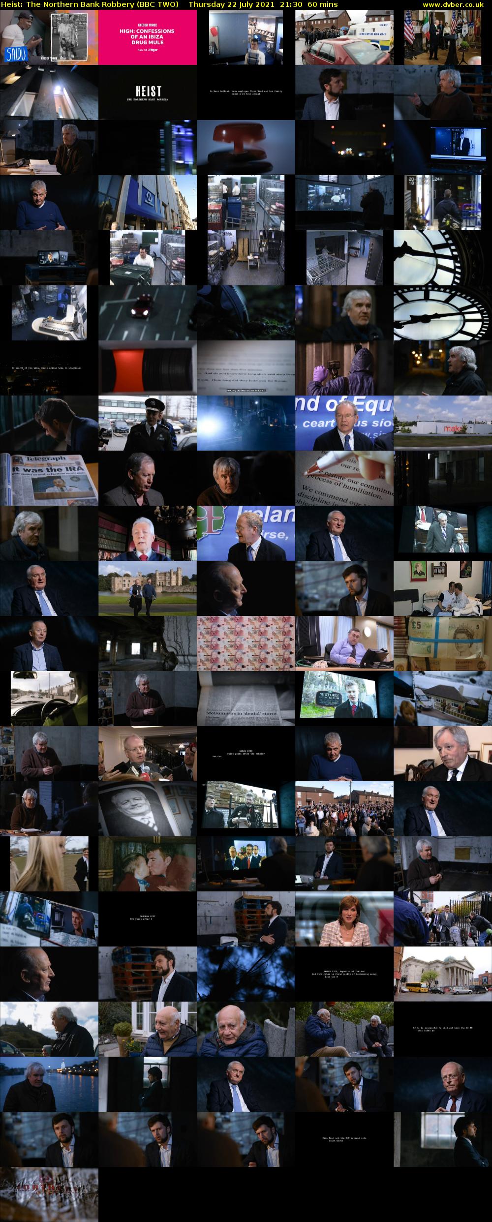 Heist: The Northern Bank Robbery (BBC TWO) Thursday 22 July 2021 21:30 - 22:30