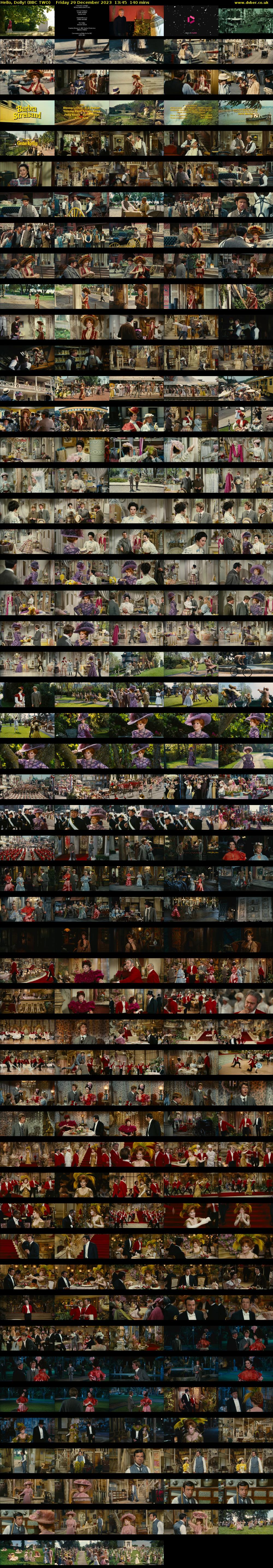 Hello, Dolly! (BBC TWO) Friday 29 December 2023 13:45 - 16:05