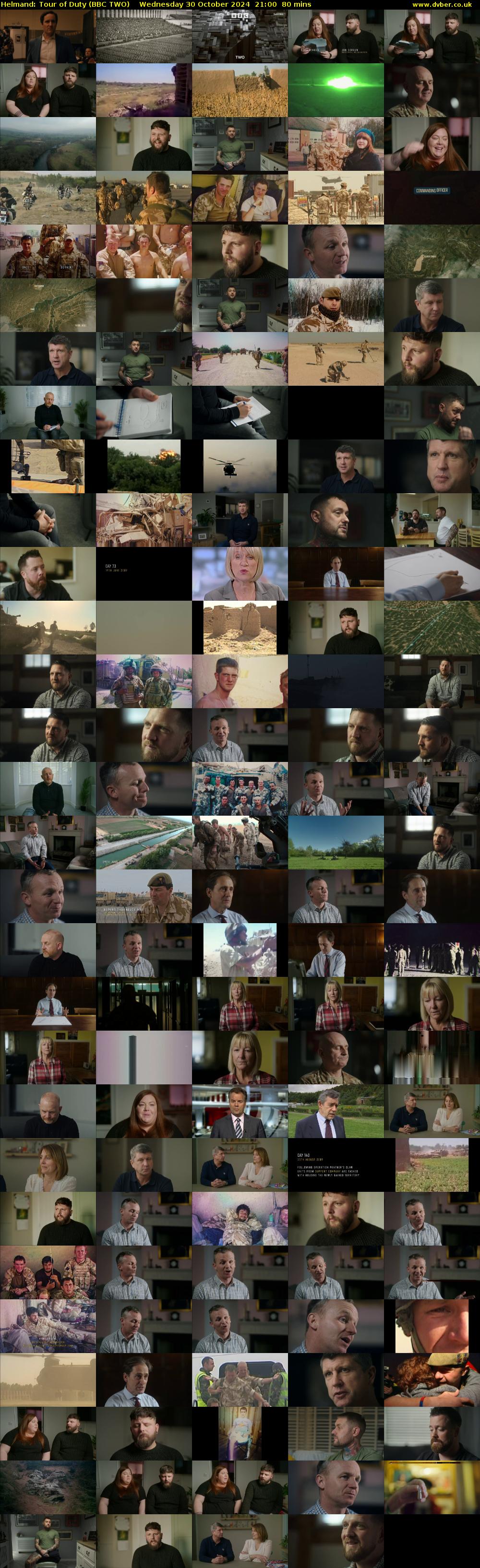 Helmand: Tour of Duty (BBC TWO) Wednesday 30 October 2024 21:00 - 22:20