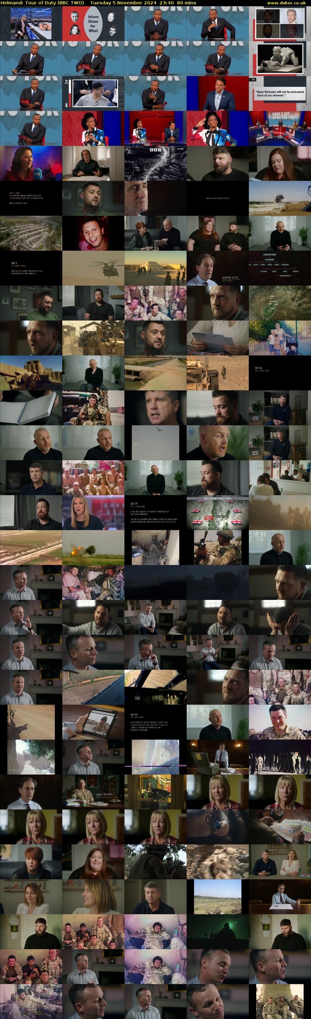 Helmand: Tour of Duty (BBC TWO) Tuesday 5 November 2024 23:40 - 01:00