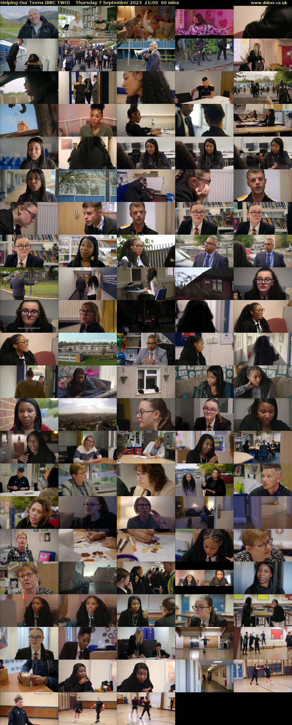 Helping Our Teens (BBC TWO) Thursday 7 September 2023 21:00 - 22:00