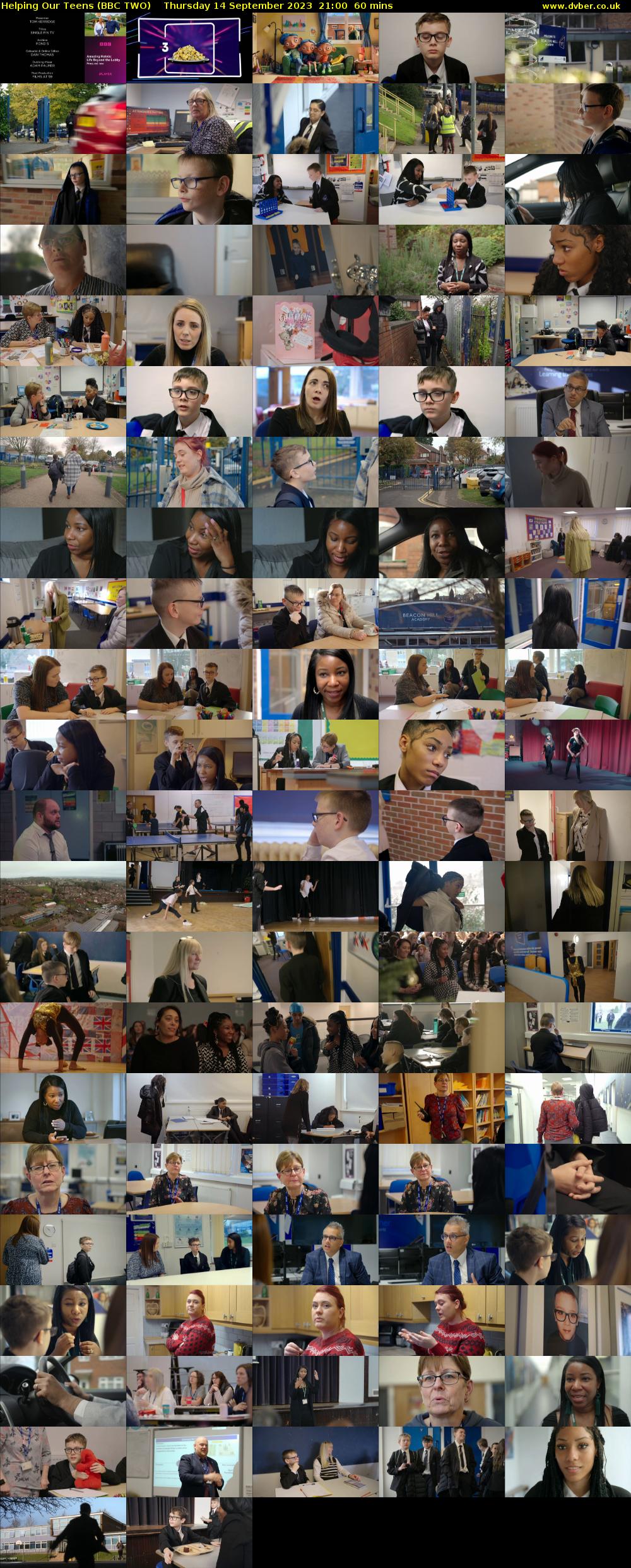 Helping Our Teens (BBC TWO) Thursday 14 September 2023 21:00 - 22:00