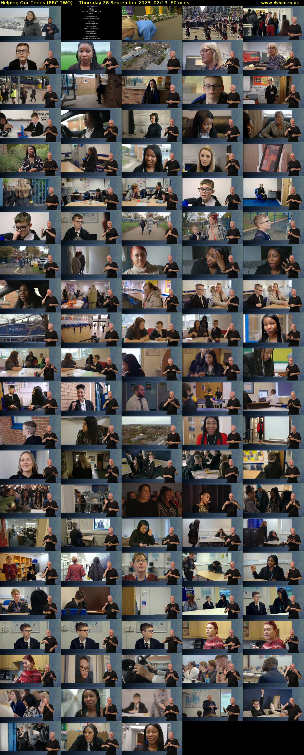 Helping Our Teens (BBC TWO) Thursday 28 September 2023 02:15 - 03:15
