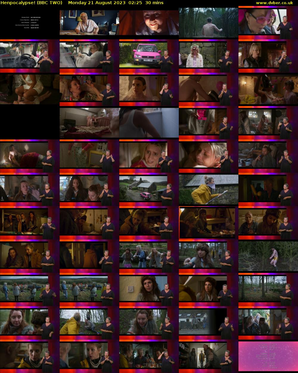 Henpocalypse! (BBC TWO) Monday 21 August 2023 02:25 - 02:55