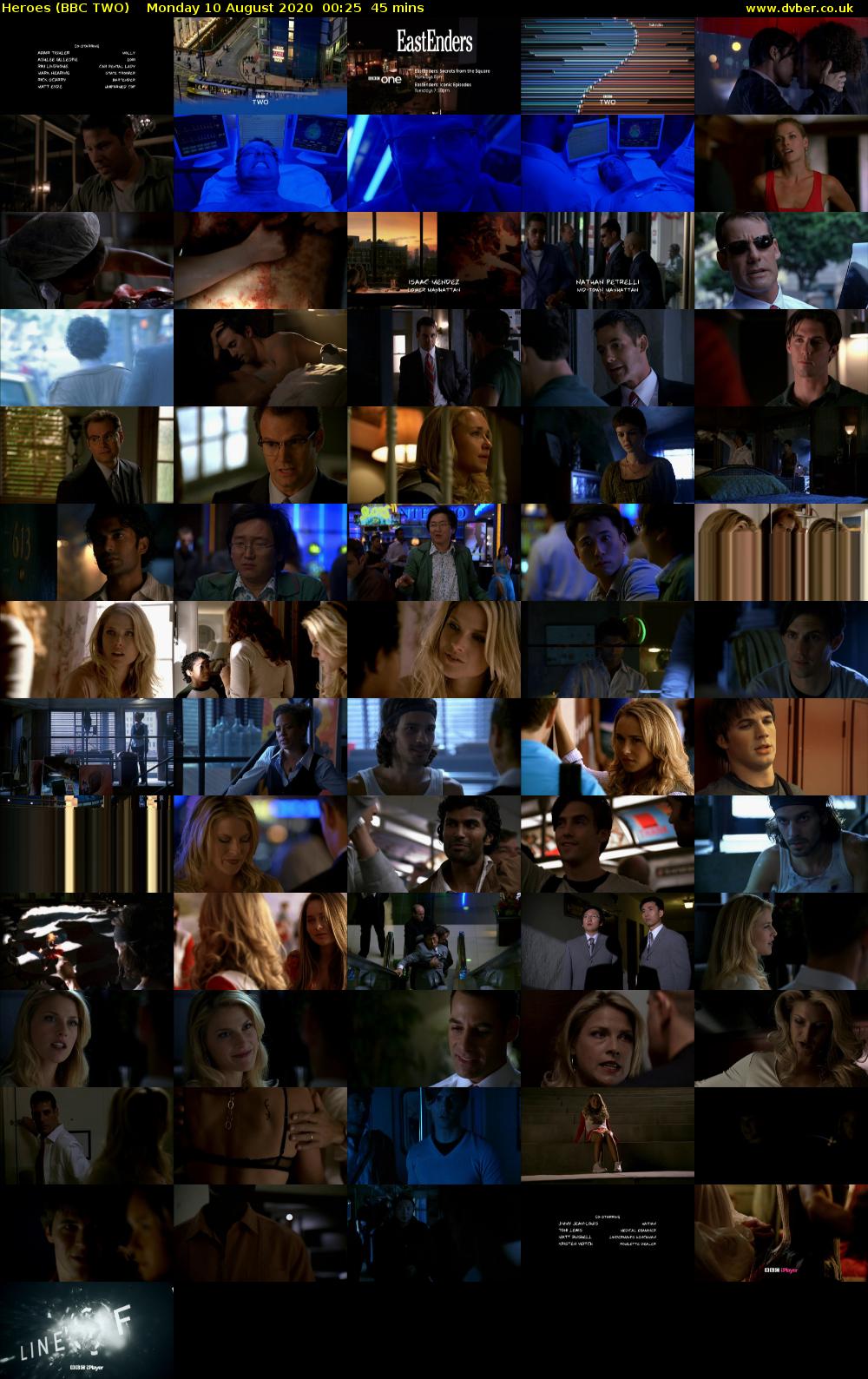 Heroes (BBC TWO) Monday 10 August 2020 00:25 - 01:10