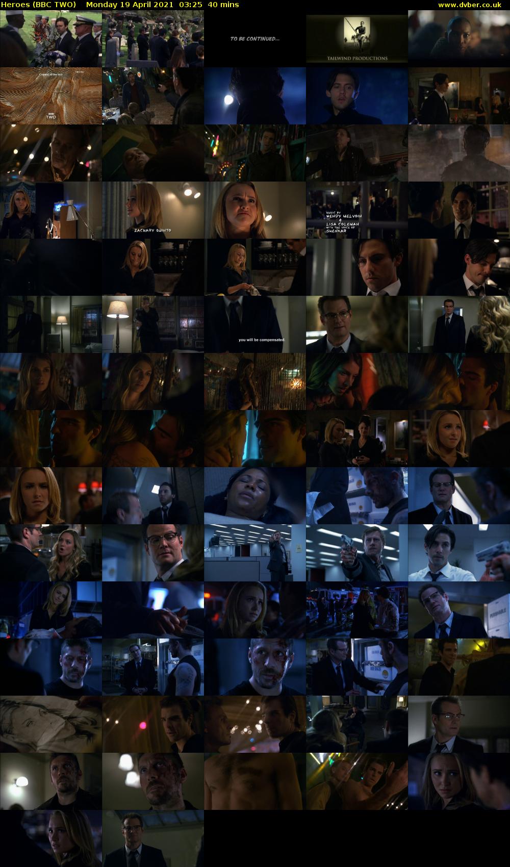 Heroes (BBC TWO) Monday 19 April 2021 03:25 - 04:05