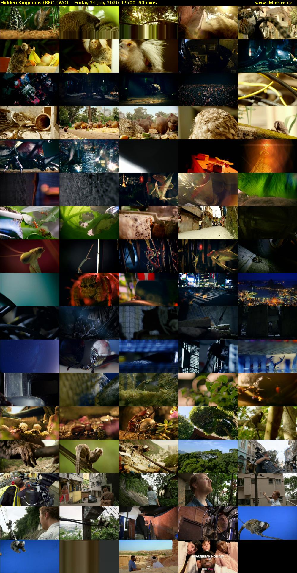 Hidden Kingdoms (BBC TWO) Friday 24 July 2020 09:00 - 10:00