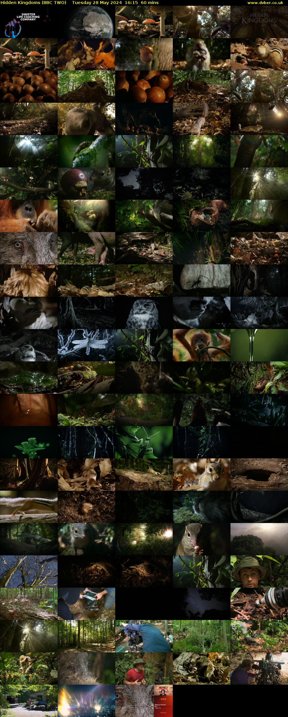 Hidden Kingdoms (BBC TWO) Tuesday 28 May 2024 16:15 - 17:15
