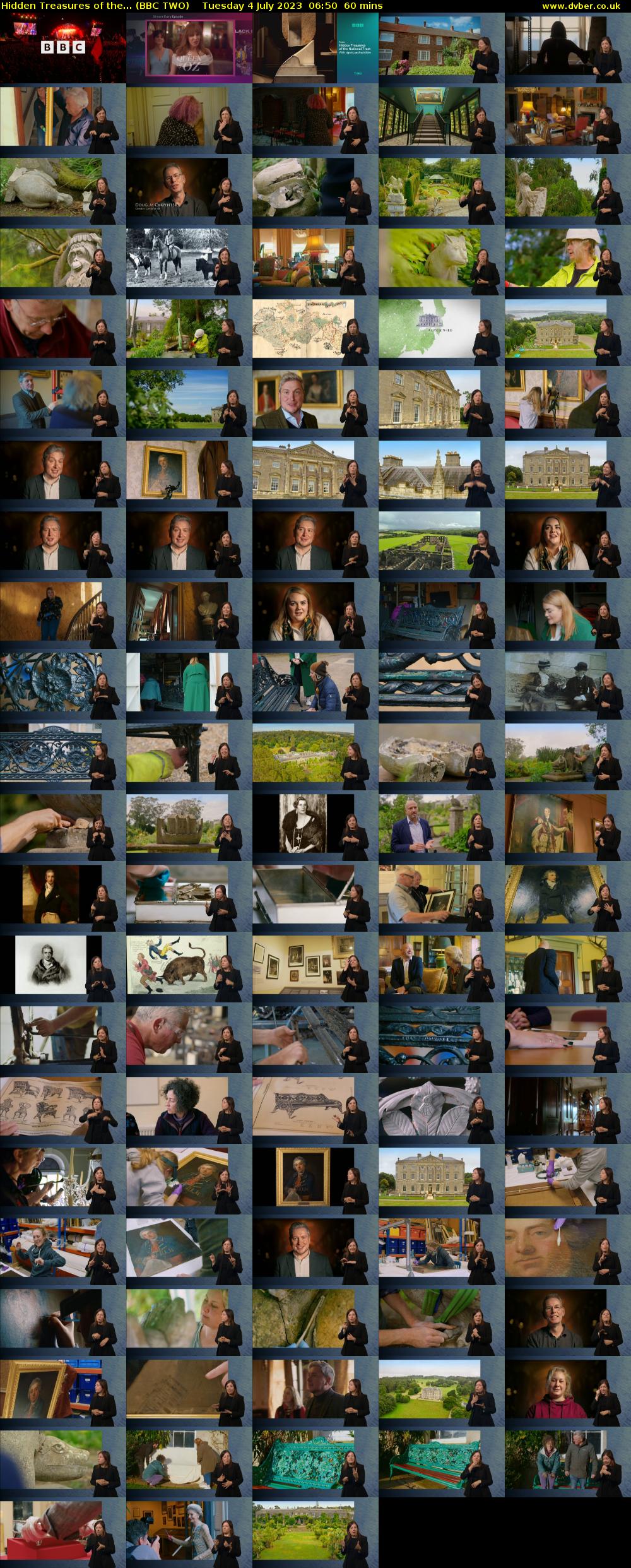Hidden Treasures of the... (BBC TWO) Tuesday 4 July 2023 06:50 - 07:50