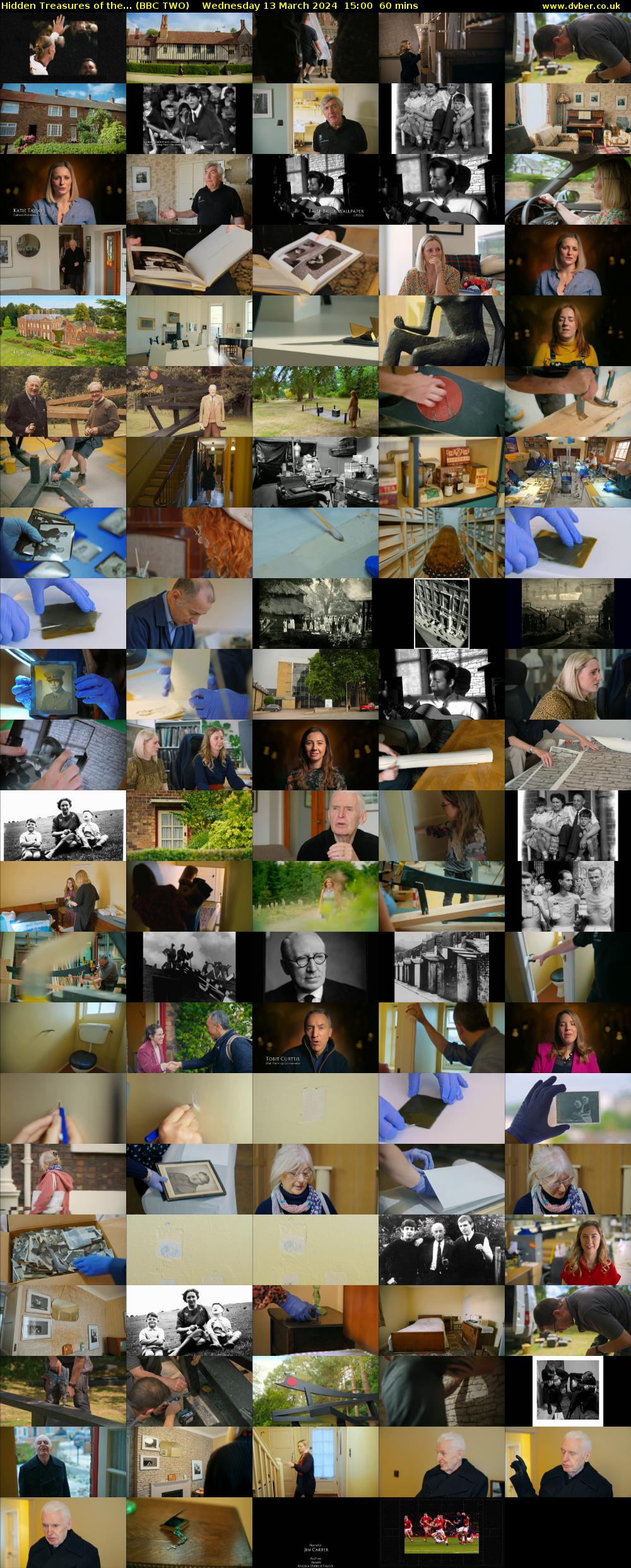 Hidden Treasures of the... (BBC TWO) Wednesday 13 March 2024 15:00 - 16:00