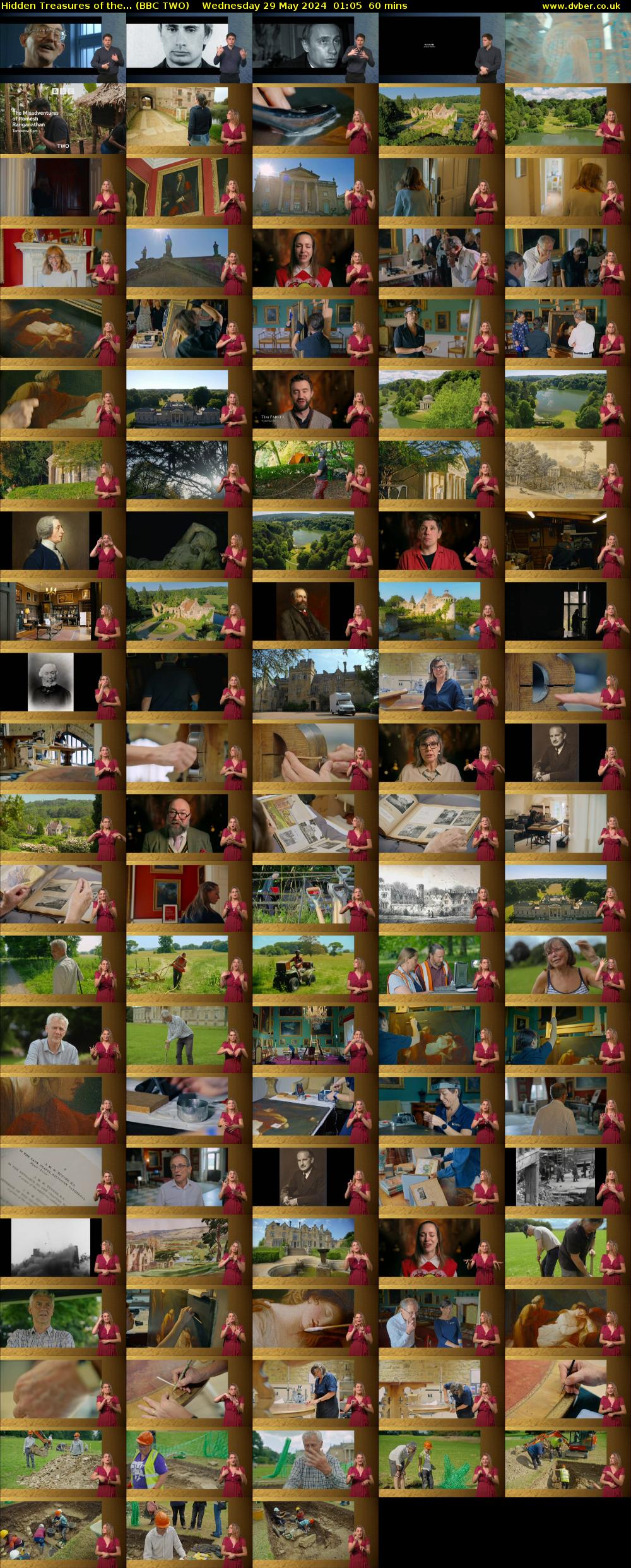 Hidden Treasures of the... (BBC TWO) Wednesday 29 May 2024 01:05 - 02:05