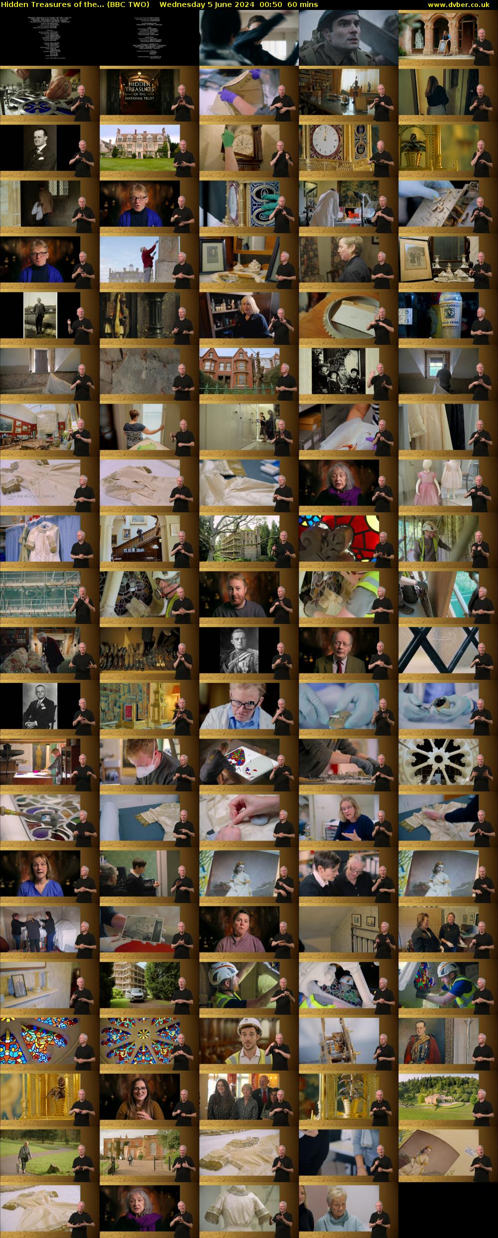 Hidden Treasures of the... (BBC TWO) Wednesday 5 June 2024 00:50 - 01:50