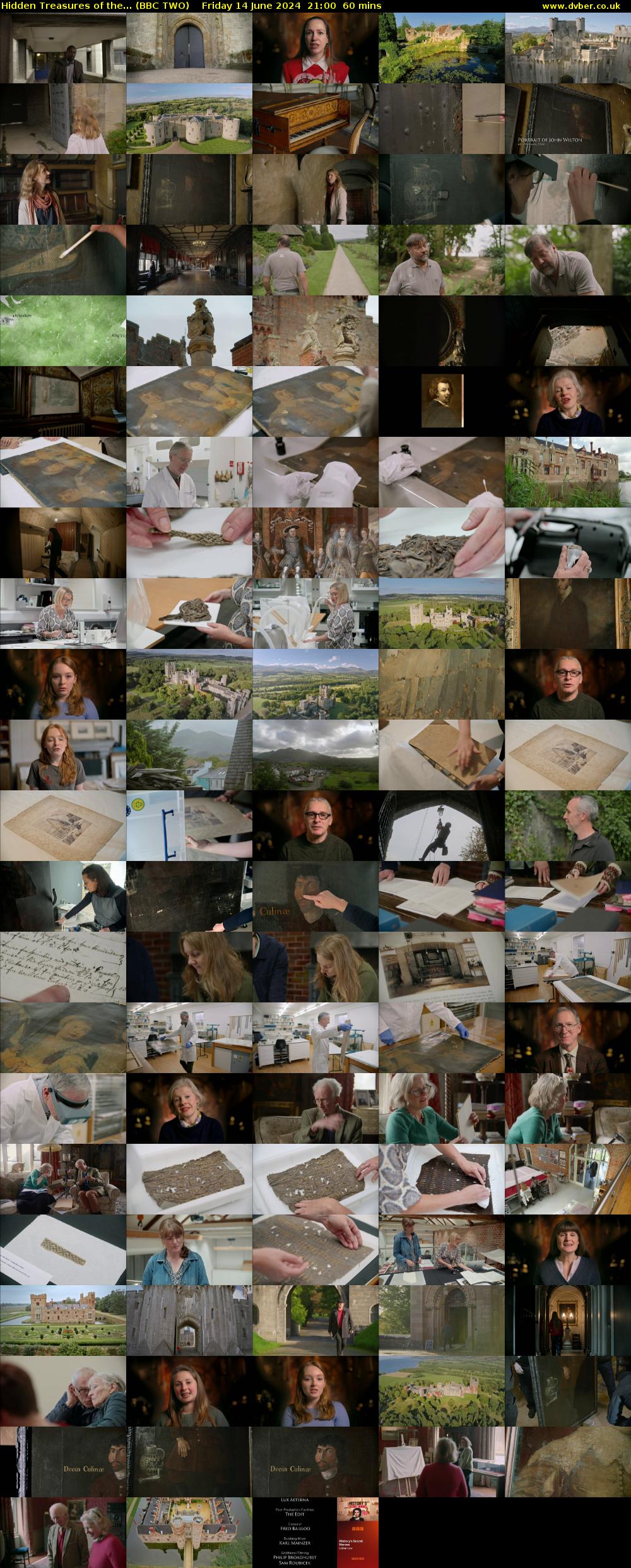 Hidden Treasures of the... (BBC TWO) Friday 14 June 2024 21:00 - 22:00