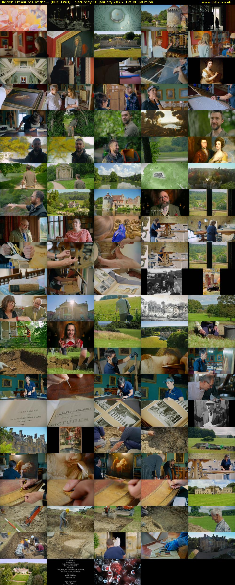 Hidden Treasures of the... (BBC TWO) Saturday 18 January 2025 17:30 - 18:30