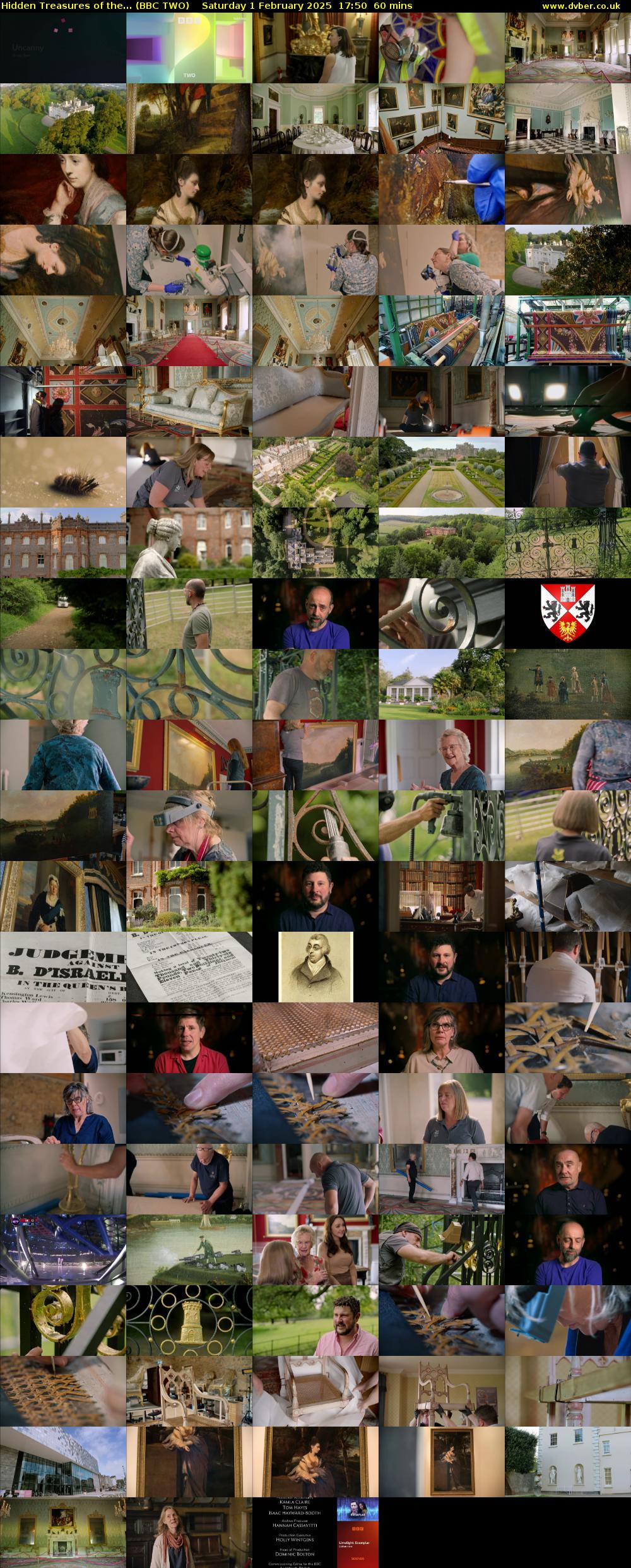 Hidden Treasures of the... (BBC TWO) Saturday 1 February 2025 17:50 - 18:50