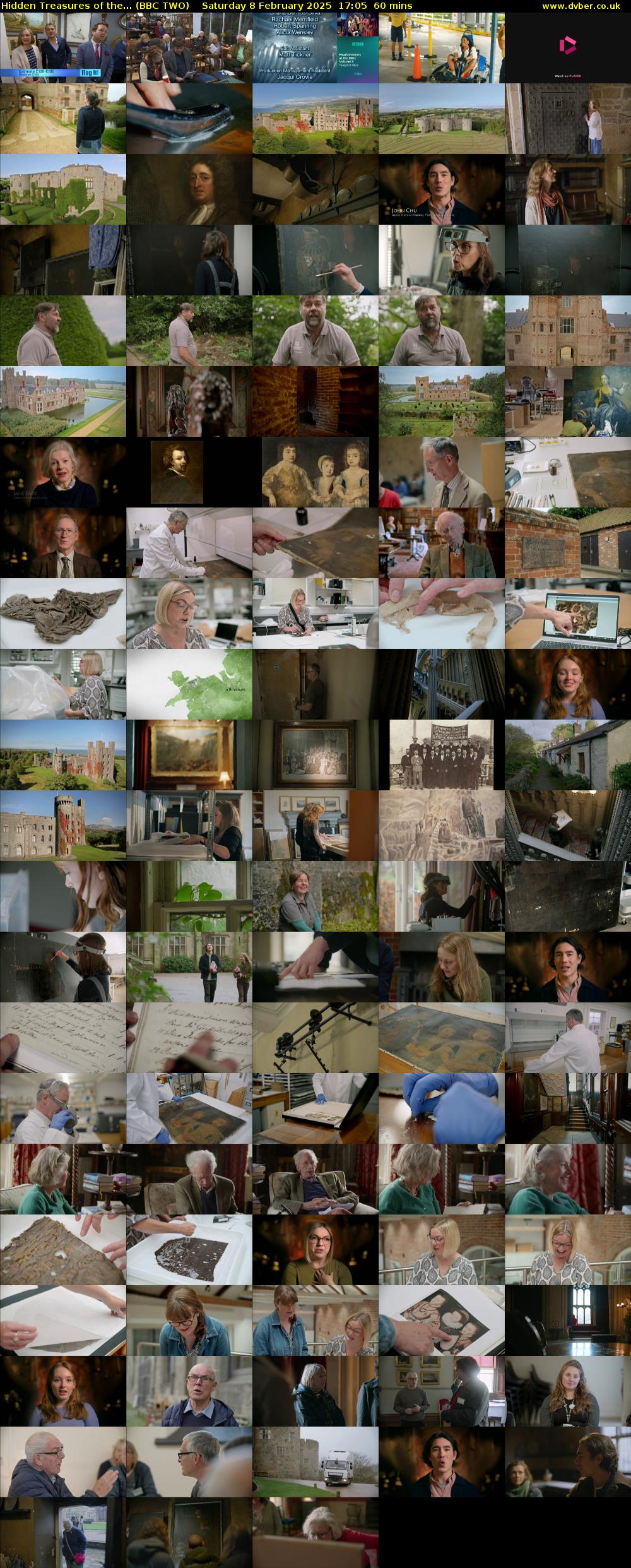 Hidden Treasures of the... (BBC TWO) Saturday 8 February 2025 17:05 - 18:05