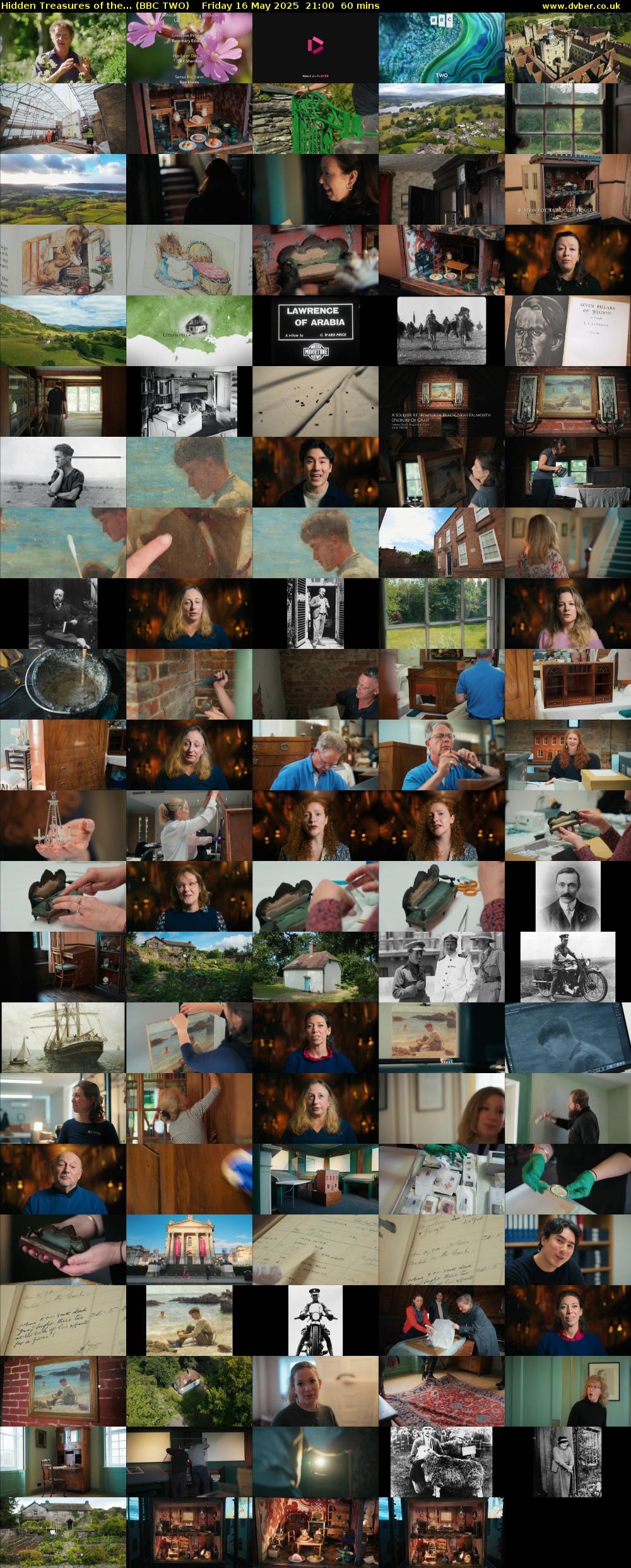 Hidden Treasures of the... (BBC TWO) Friday 16 May 2025 21:00 - 22:00