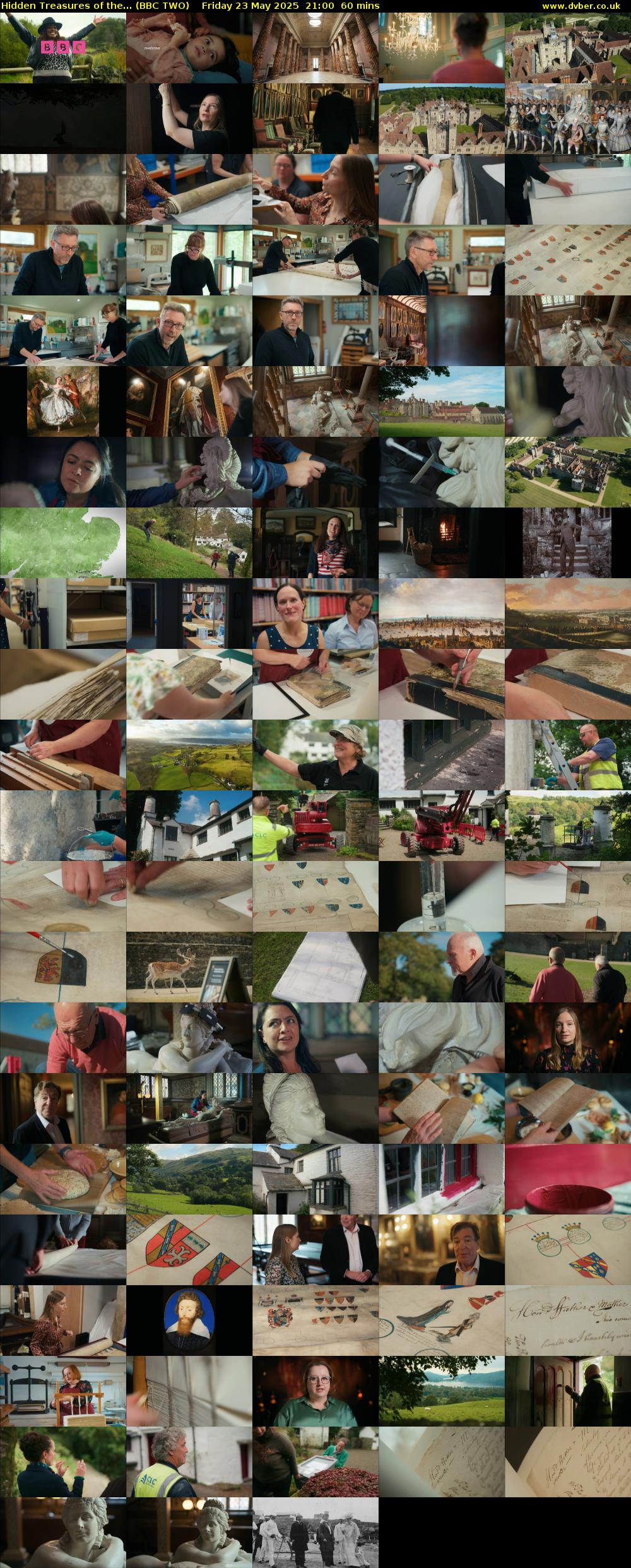 Hidden Treasures of the... (BBC TWO) Friday 23 May 2025 21:00 - 22:00