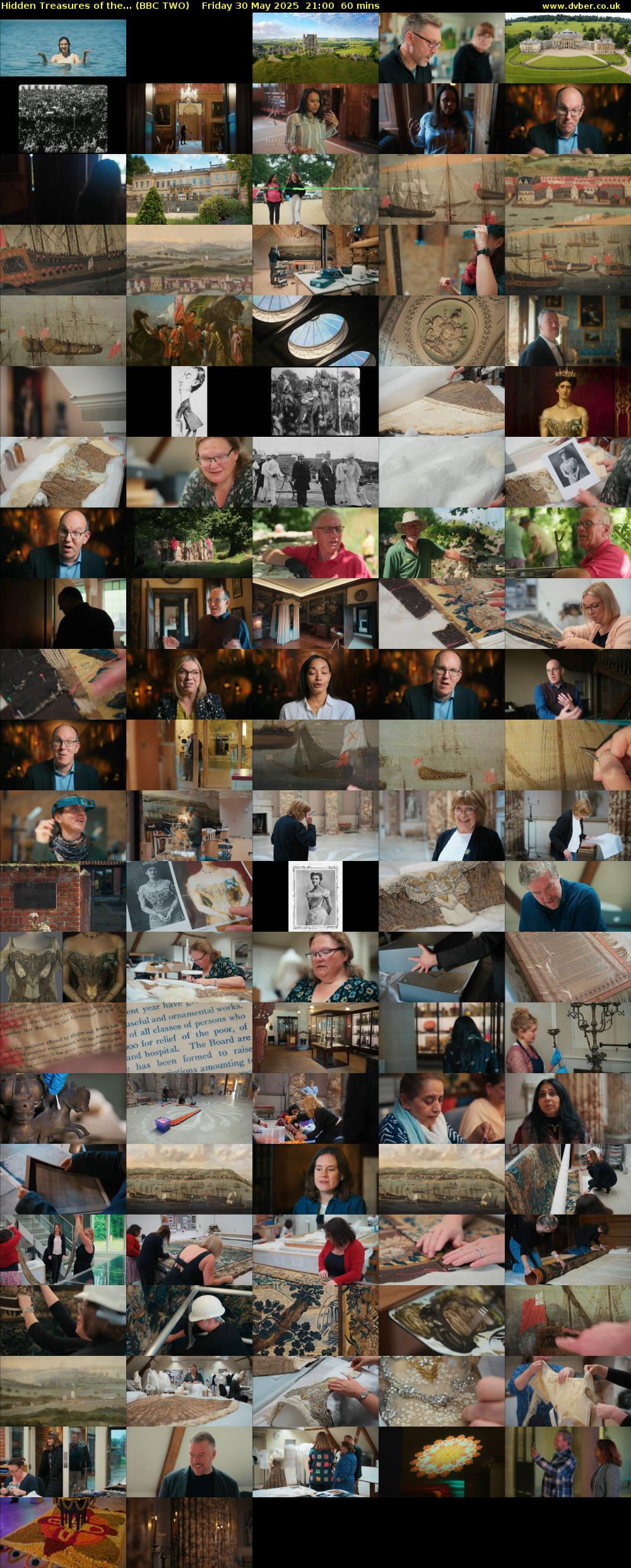 Hidden Treasures of the... (BBC TWO) Friday 30 May 2025 21:00 - 22:00