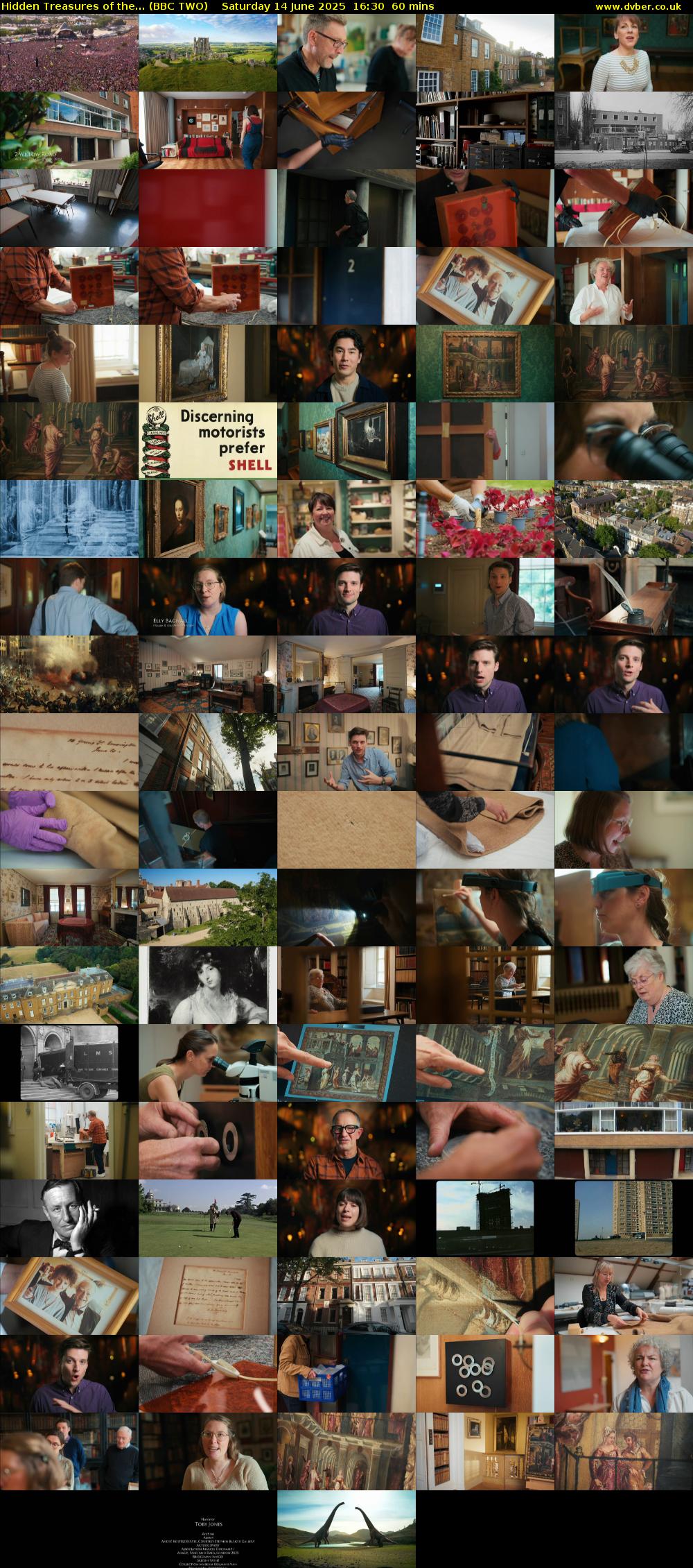 Hidden Treasures of the... (BBC TWO) Saturday 14 June 2025 16:30 - 17:30