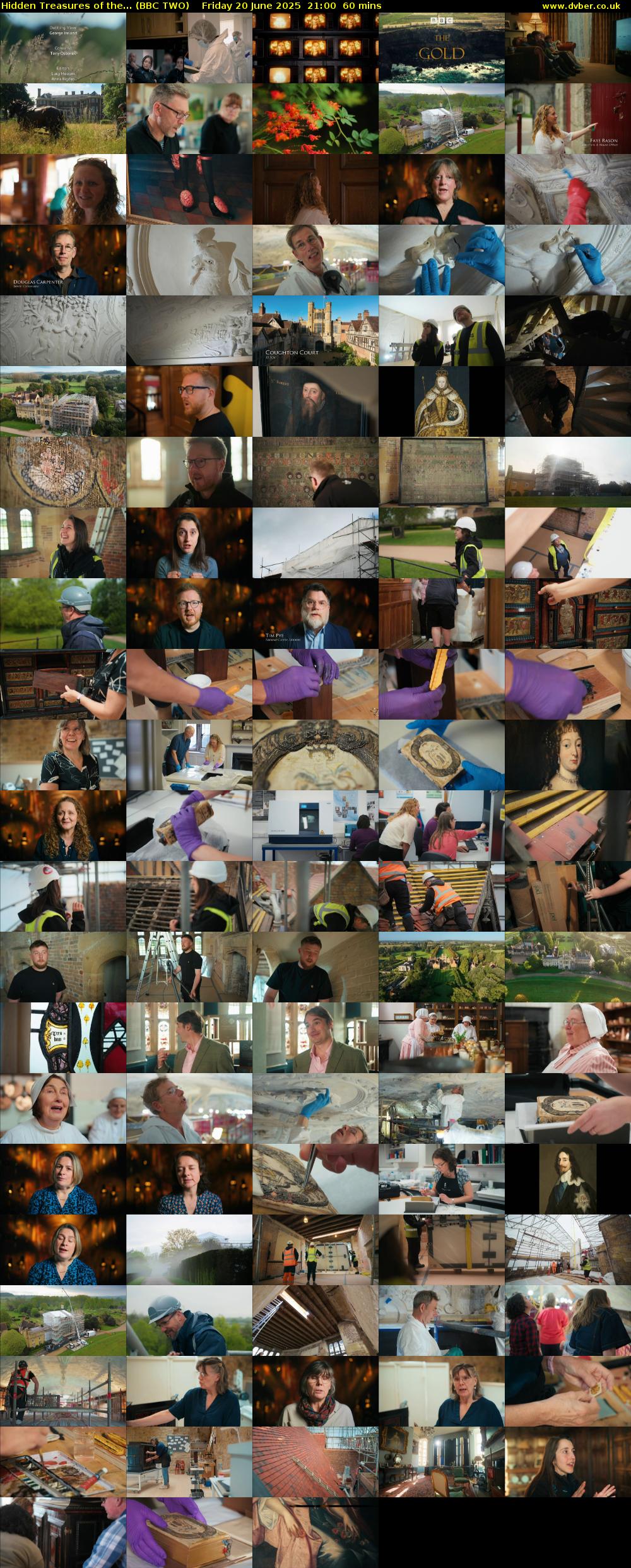 Hidden Treasures of the... (BBC TWO) Friday 20 June 2025 21:00 - 22:00