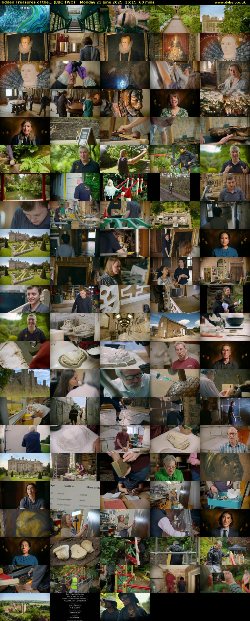 Hidden Treasures of the... (BBC TWO) Monday 23 June 2025 16:15 - 17:15