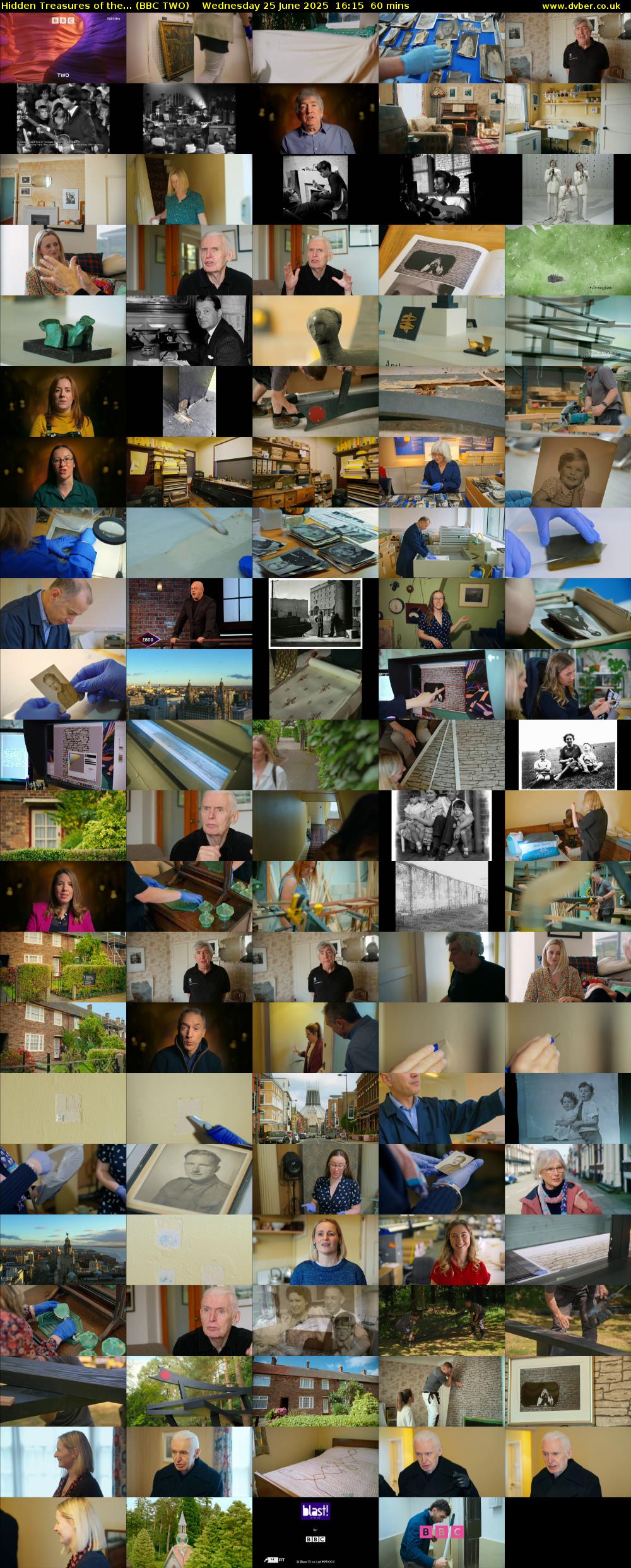 Hidden Treasures of the... (BBC TWO) Wednesday 25 June 2025 16:15 - 17:15