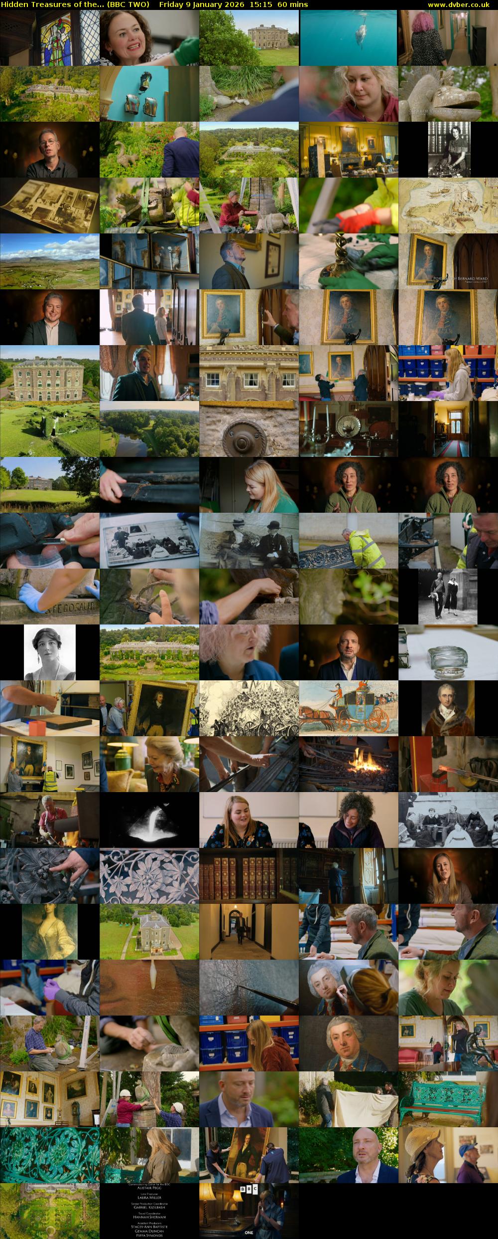 Hidden Treasures of the... (BBC TWO) Friday 9 January 2026 15:15 - 16:15