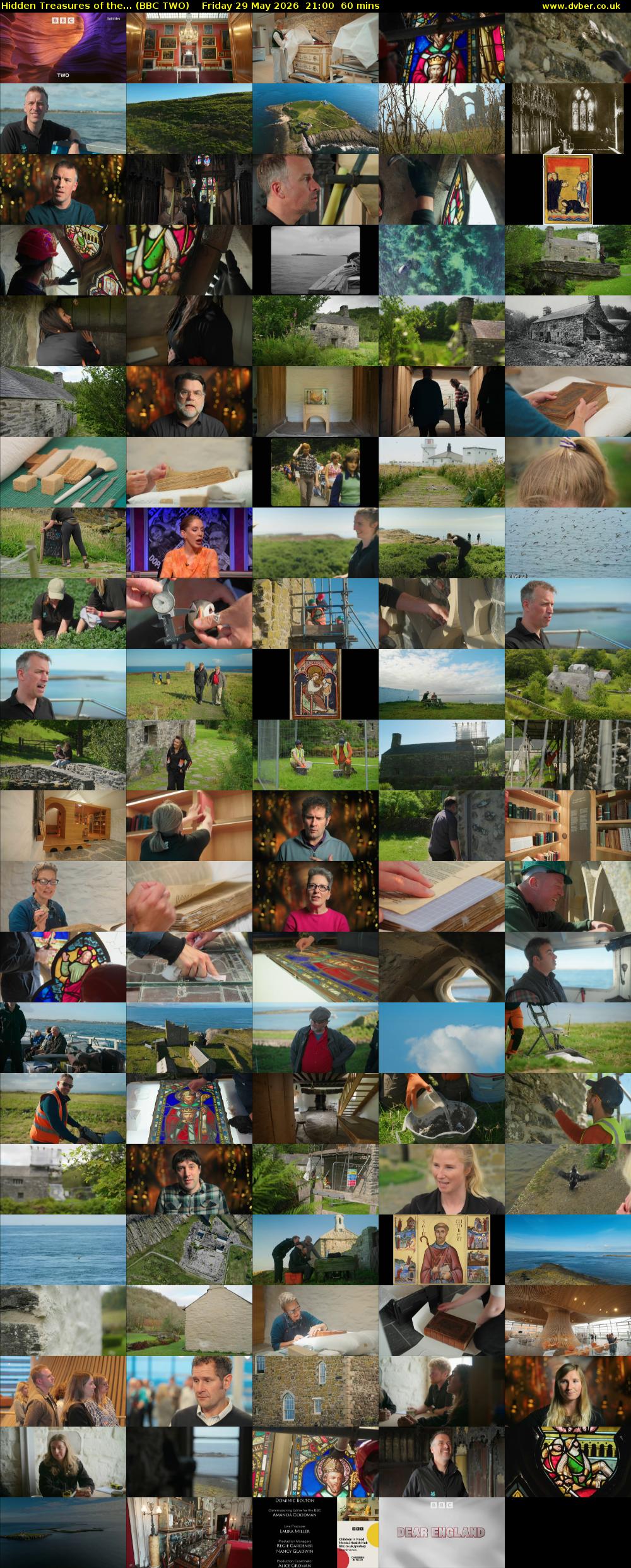 Hidden Treasures of the... (BBC TWO) Friday 29 May 2026 21:00 - 22:00