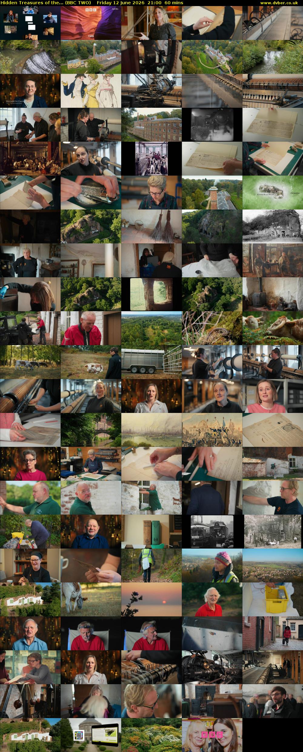 Hidden Treasures of the... (BBC TWO) Friday 12 June 2026 21:00 - 22:00