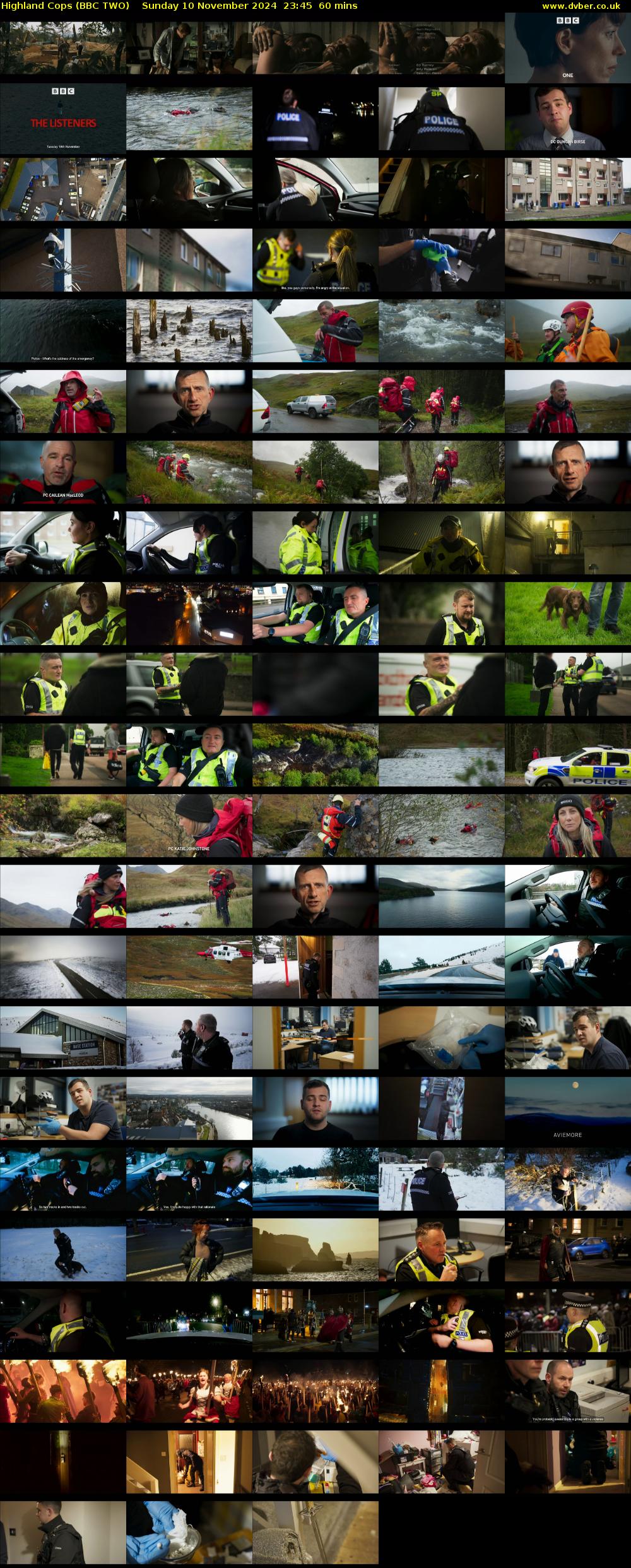 Highland Cops (BBC TWO) Sunday 10 November 2024 23:45 - 00:45