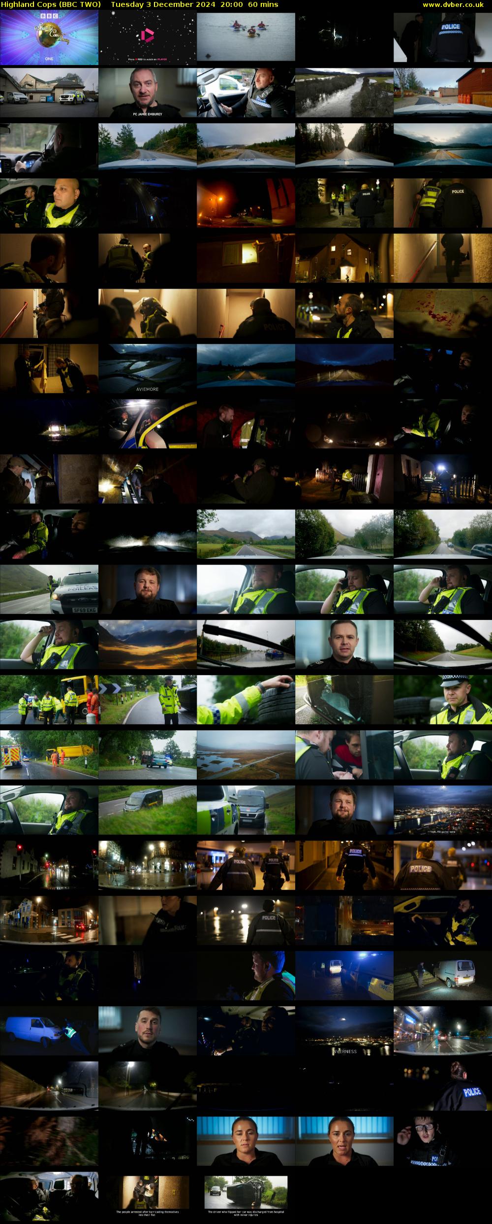 Highland Cops (BBC TWO) Tuesday 3 December 2024 20:00 - 21:00