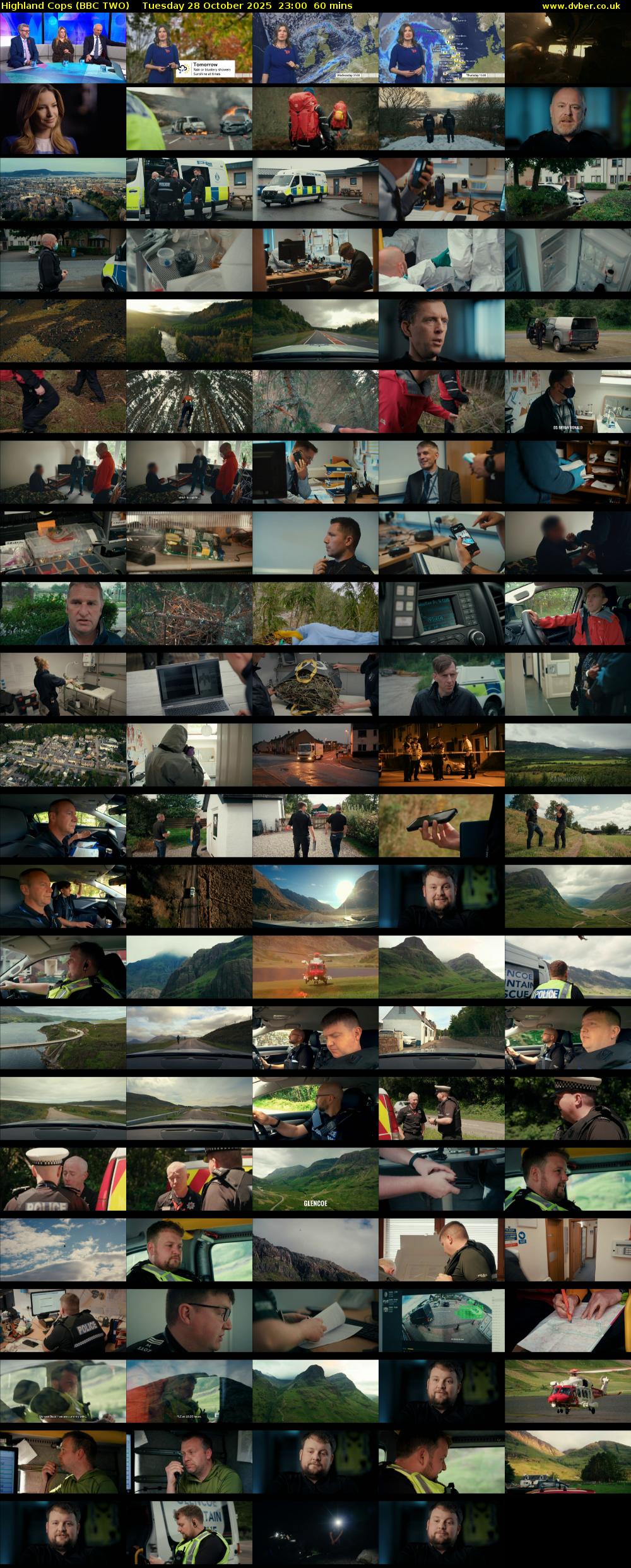 Highland Cops (BBC TWO) Tuesday 28 October 2025 23:00 - 00:00