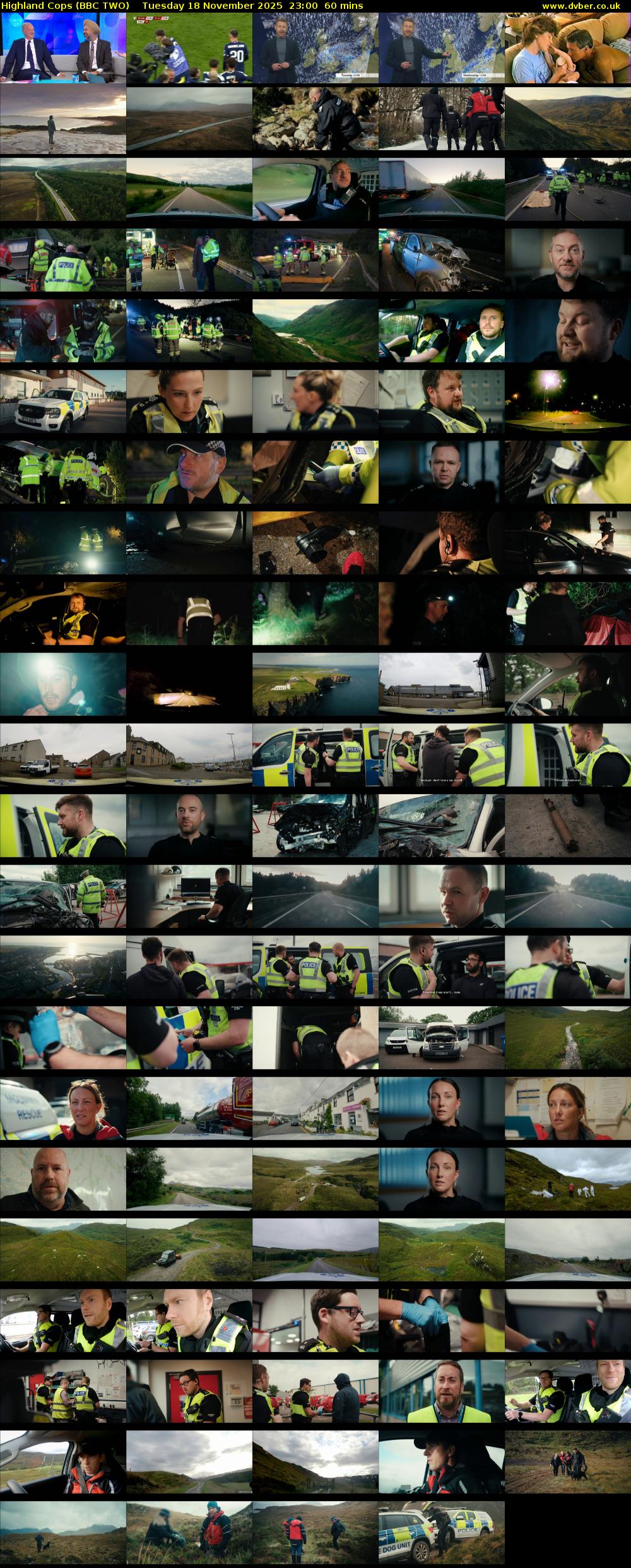 Highland Cops (BBC TWO) Tuesday 18 November 2025 23:00 - 00:00