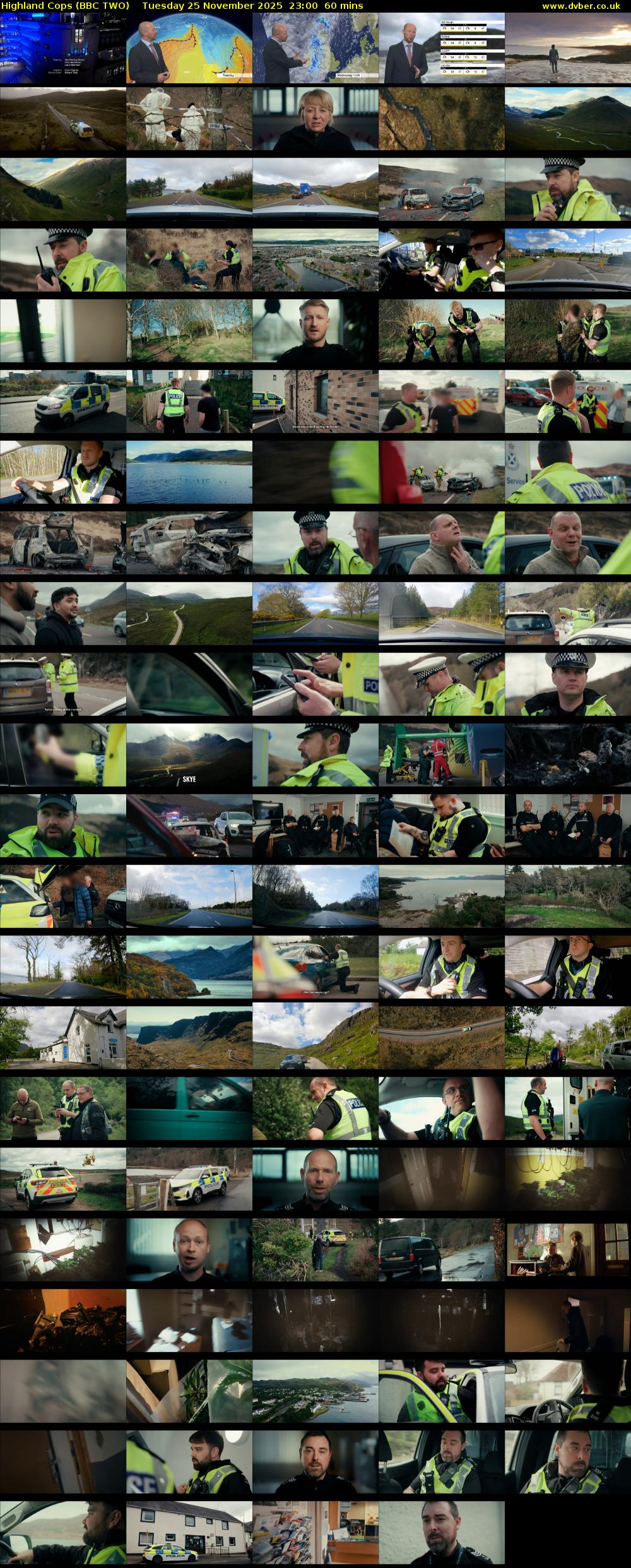 Highland Cops (BBC TWO) Tuesday 25 November 2025 23:00 - 00:00