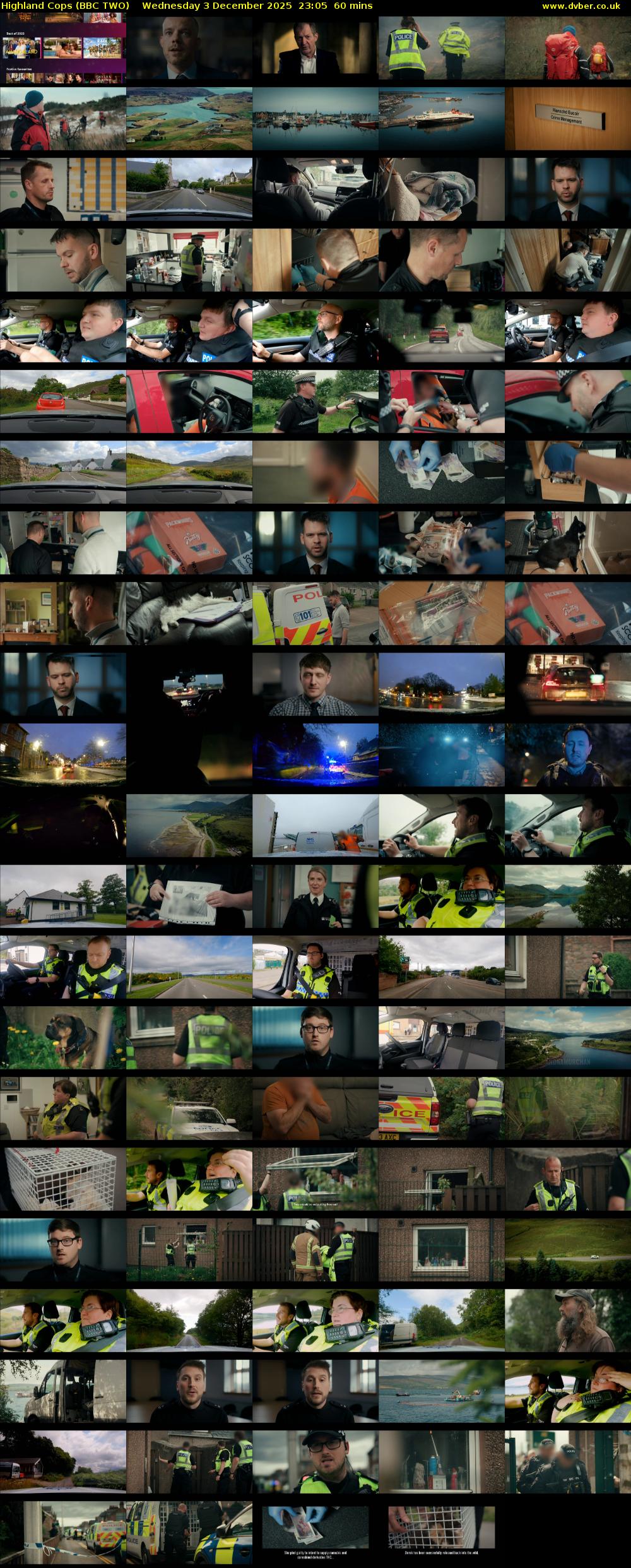 Highland Cops (BBC TWO) Wednesday 3 December 2025 23:05 - 00:05