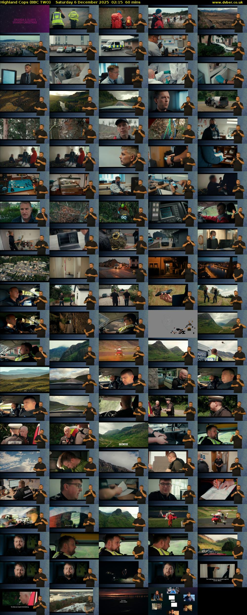 Highland Cops (BBC TWO) Saturday 6 December 2025 02:15 - 03:15