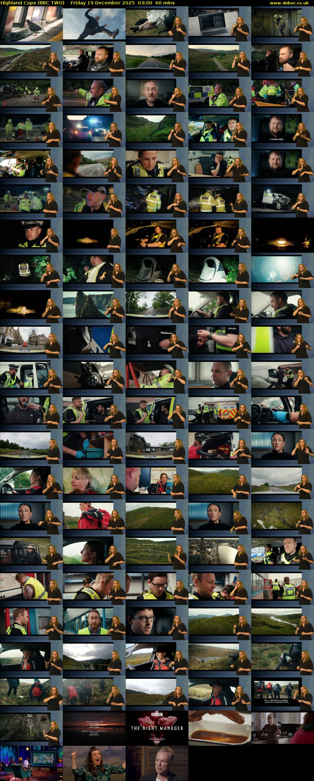 Highland Cops (BBC TWO) Friday 19 December 2025 03:00 - 04:00