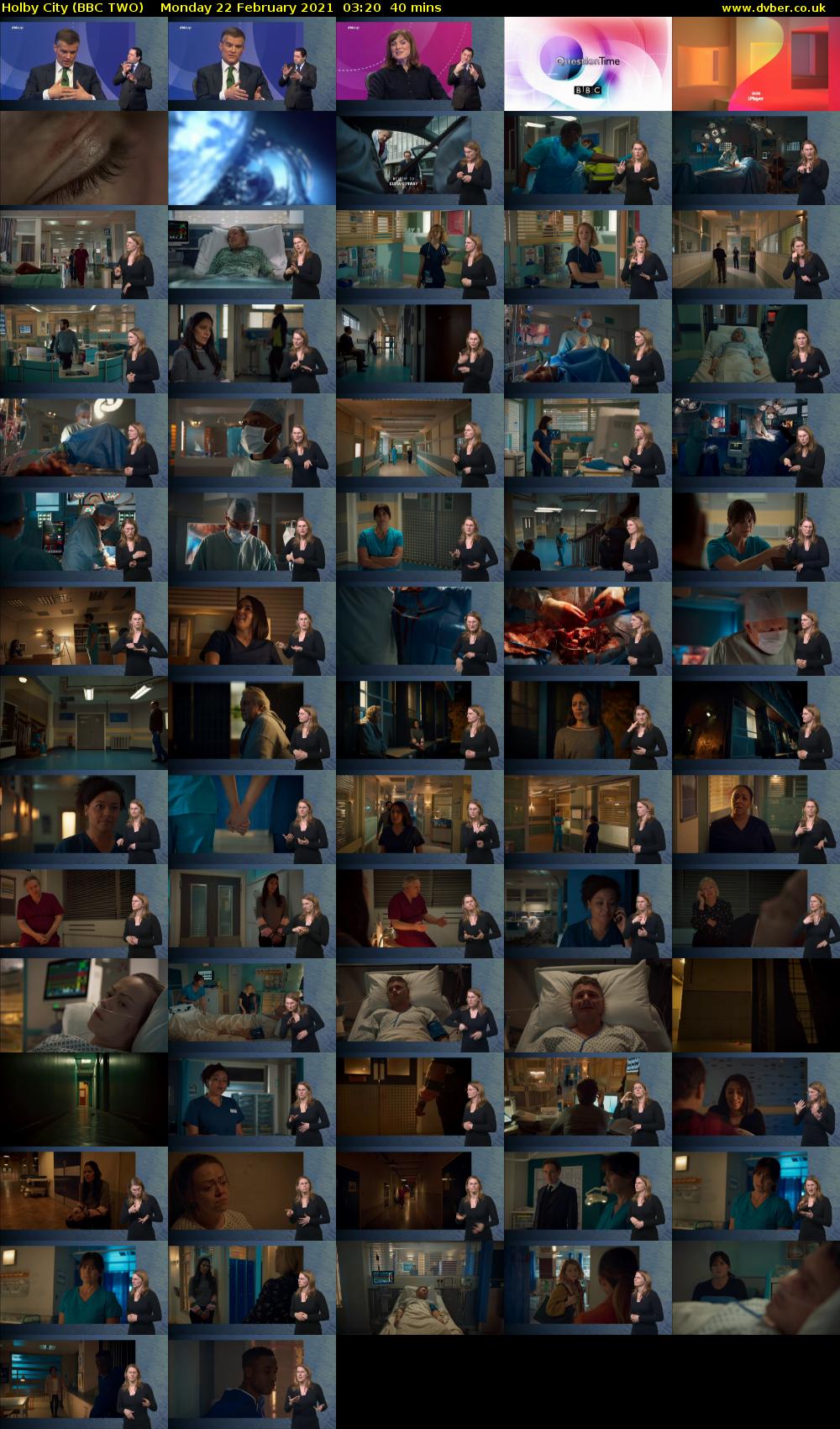 Holby City (BBC TWO) Monday 22 February 2021 03:20 - 04:00